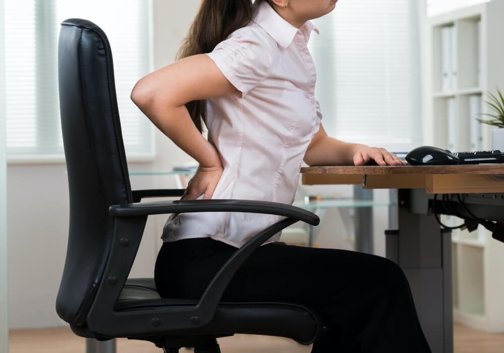 Fauteuil de bureau mal de dos avec maintien lombaire - Efficient Chair